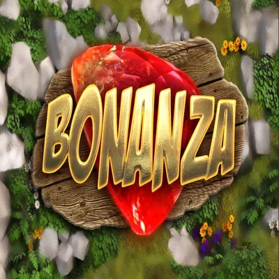 Bonanza slot logo by Big Time Gaming at Slimking Casino