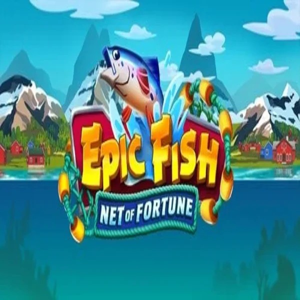 Epic Fish Net of Fortune casino game by Quickspin – featured logo at Slimking Casino