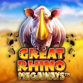 Great Rhino Megaways game by Pragmatic Play – logo hosted on Slimking Casino