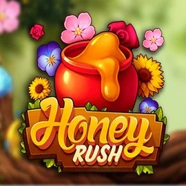 Honey Rush slot visual from Play'n GO available on slimkingcasino.eu