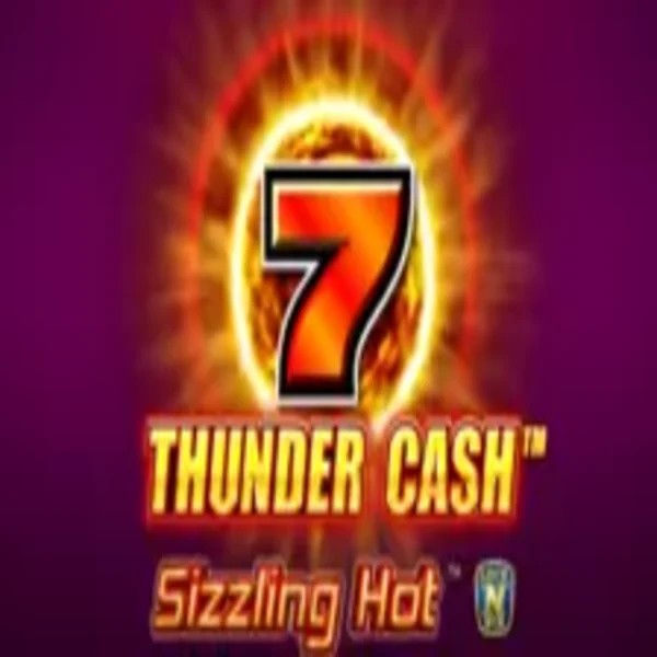 Official Slots logo: Thunder Cash Sizzling Hot by Novomatic at Slimking Casino